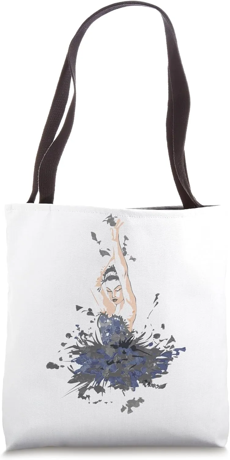 Abstract Ballet Beauty Dance in Motion Art Tote Bag