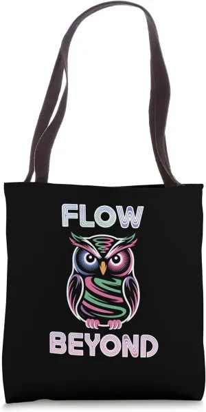 Abstract Owl Unique Artistic Expression Creative Minds Tote Bag