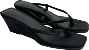 ASOS Black Wedge Sandal UK 7