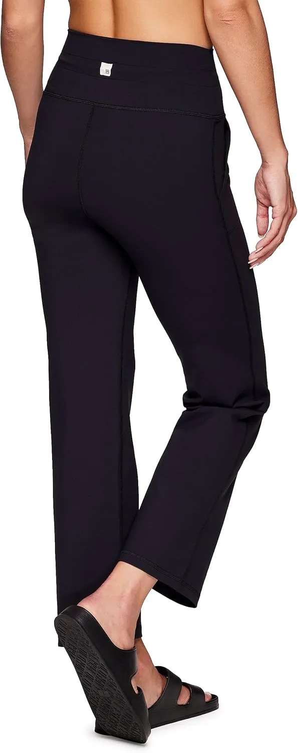 Avalanche Women's Flare Legging, Buttery Soft Squat Proof Bootcut Yoga Pants with Pockets, Drawstring Waistband Flare Pant
