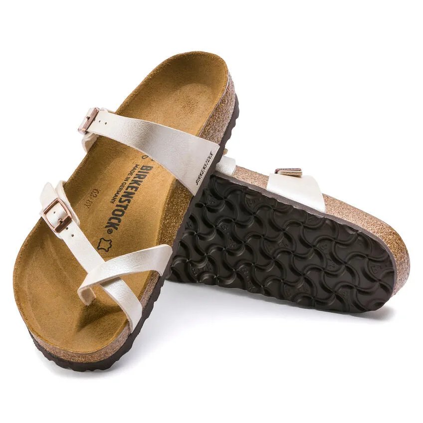 Birkenstock 71661 Mayari BF Graceful Pearl White