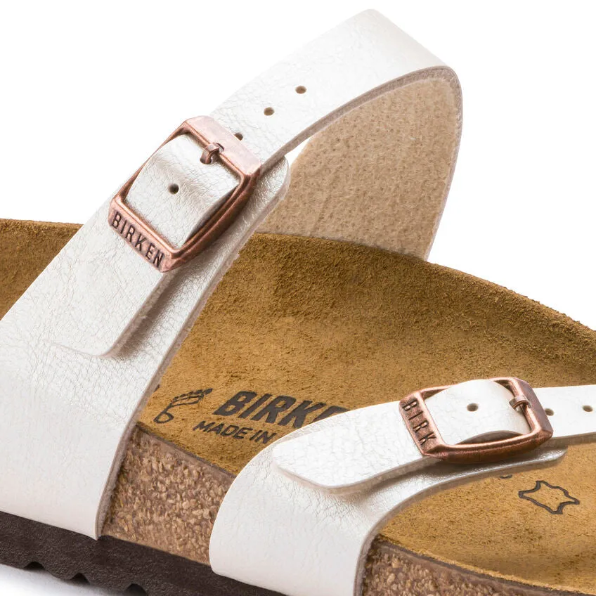 Birkenstock 71661 Mayari BF Graceful Pearl White