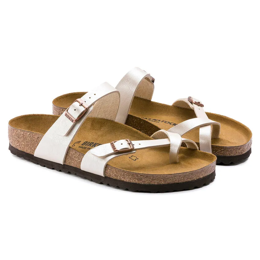 Birkenstock 71661 Mayari BF Graceful Pearl White