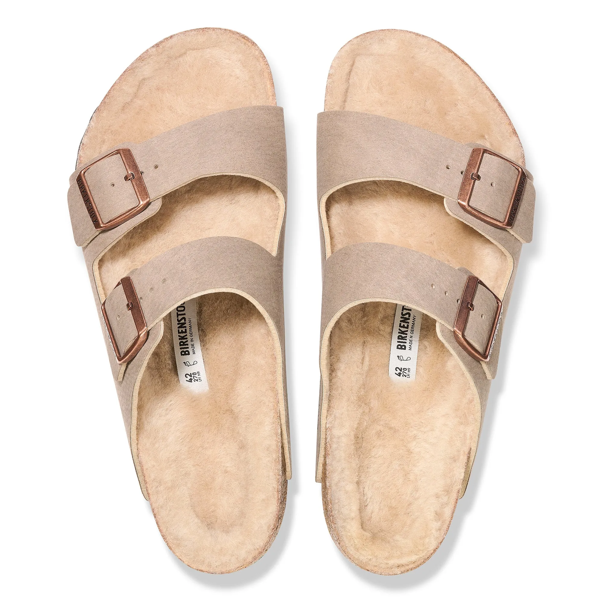 Birkenstock Arizona Shearling Synthetics Unisex