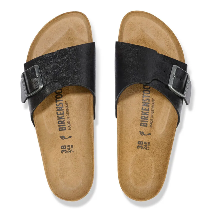 Birkenstock Catalina Birko-Flor Regular Footbed Sandal - Graceful Licorice 1026617