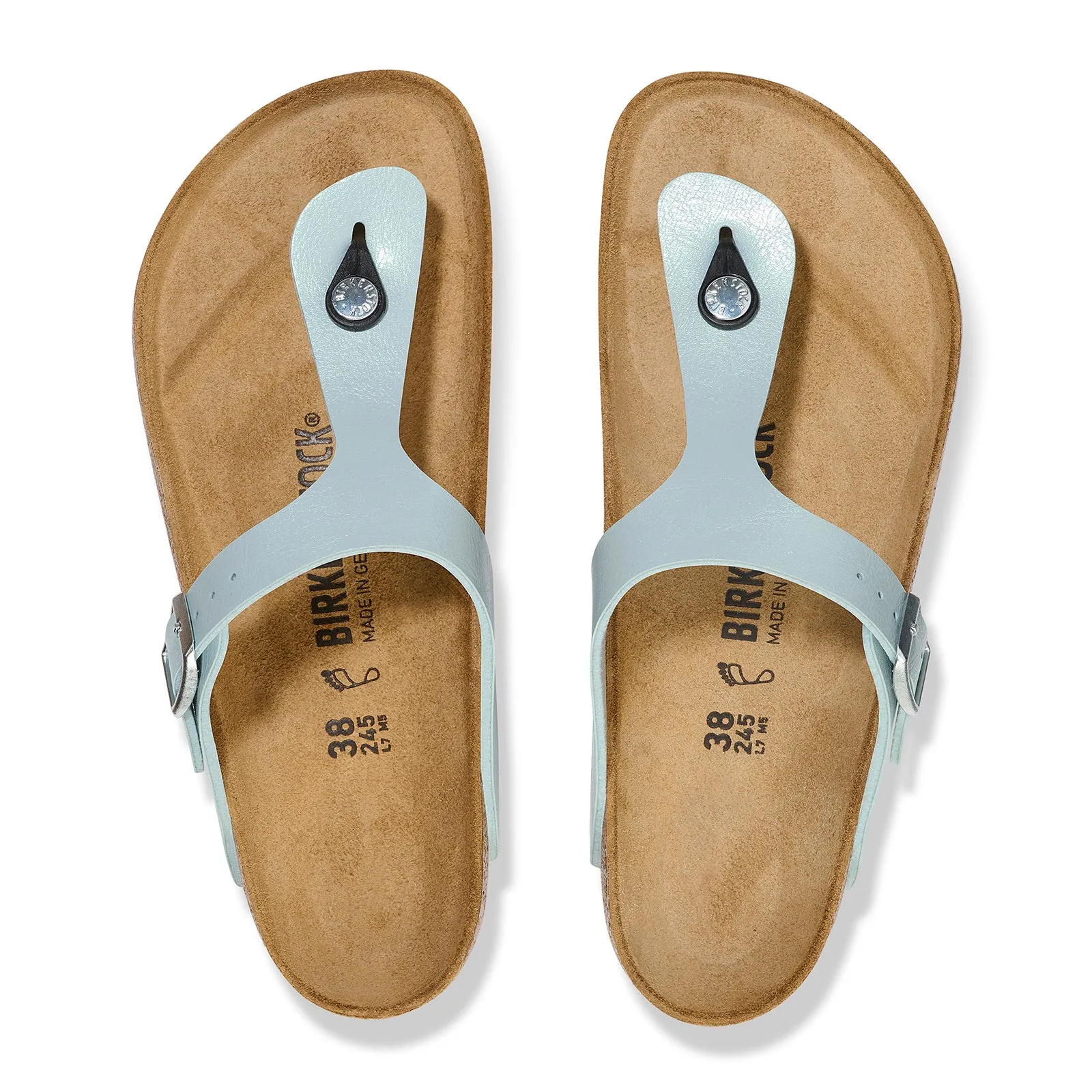 Birkenstock Gizeh Sandal (Women) - Graceful Surf Green Birko-Flor