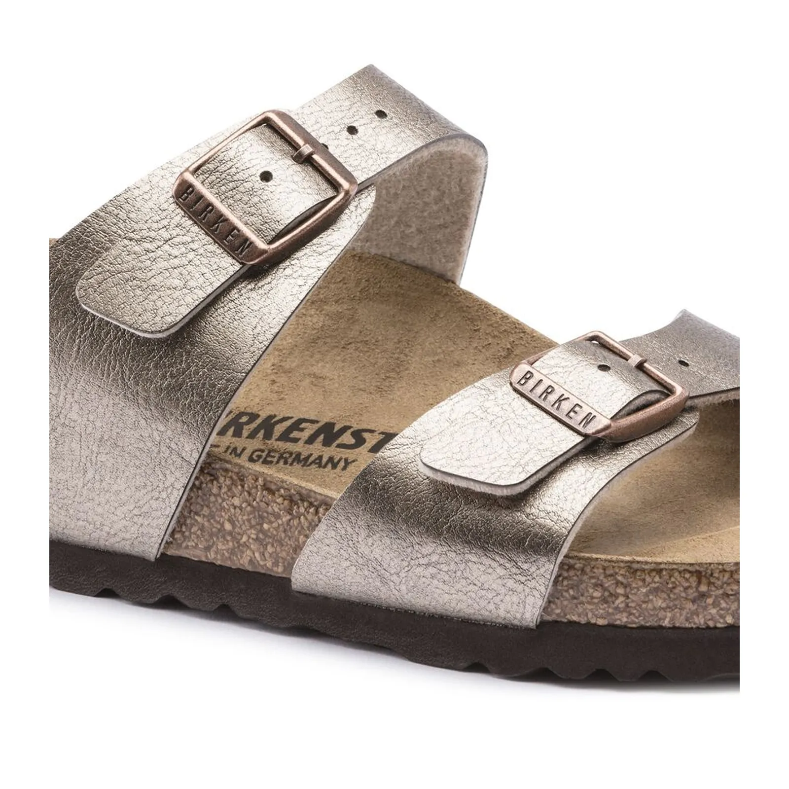 Birkenstock Sydney Slide Sandal (Women) - Graceful Taupe Birko-Flor