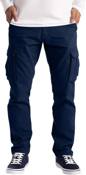 Cargo Pants for Men, Athletic Workout Pants Slim Pants Athletic Sweatpants Trousers with Pockets Long Cargo Pants