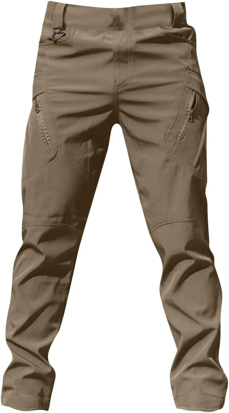 Cargo Pants for Men Multi Pockets Pants Casual Relaxed Fit Ripstop Hiking Pants Tactic Trousers