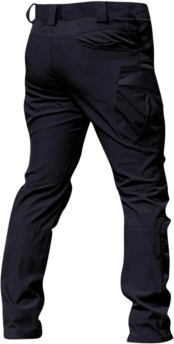 Cargo Pants for Men Multi Pockets Pants Casual Relaxed Fit Ripstop Hiking Pants Tactic Trousers