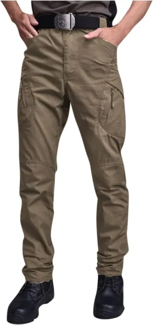 Cargo Pants for Men Multi Pockets Pants Casual Relaxed Fit Ripstop Hiking Pants Tactic Trousers