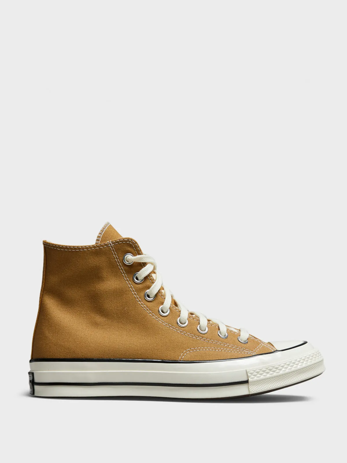 Chuck 70 High Top Canvas Sneakers in Toadstool Tan/Egret/Black