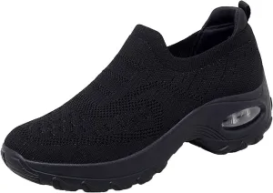 Classic Athletic Skateboard Sneakers for Women Breathable Zero Drop Adjustable Barefoot Shoes Labor Work Shoe