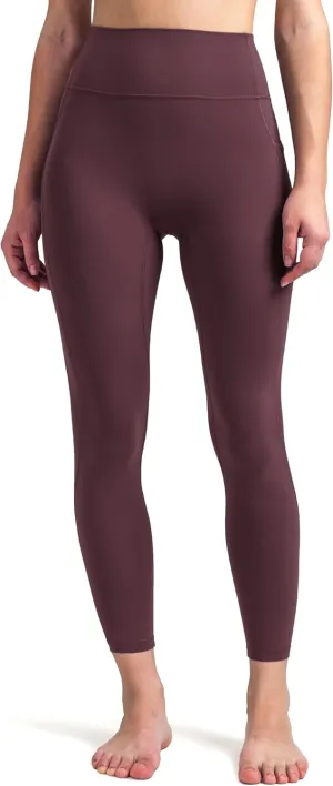 Colorfulkoala Dreamlux No Front Seam Leggings with Pockets for Women, High-Waisted Soft Yoga Pants