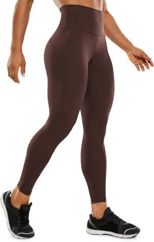 CRZ YOGA Ulti-Dry Workout Leggings for Women 25'' - High Waisted Yoga Pants 7/8 Athletic Running Fitness Gym Tights