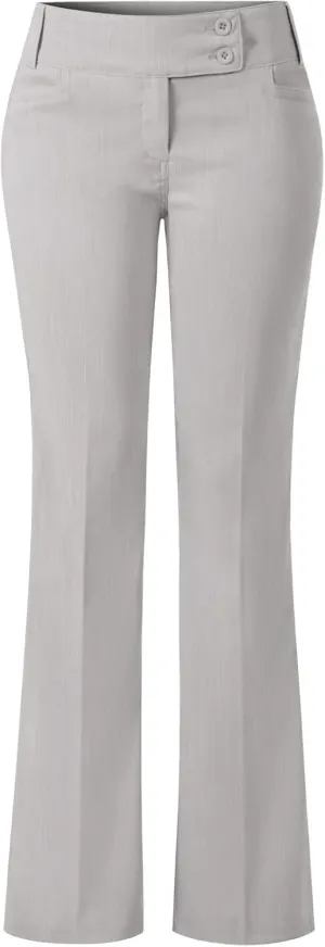 Design by Olivia Women's Relaxed Boot-Cut Office Pants Trousers Slacks