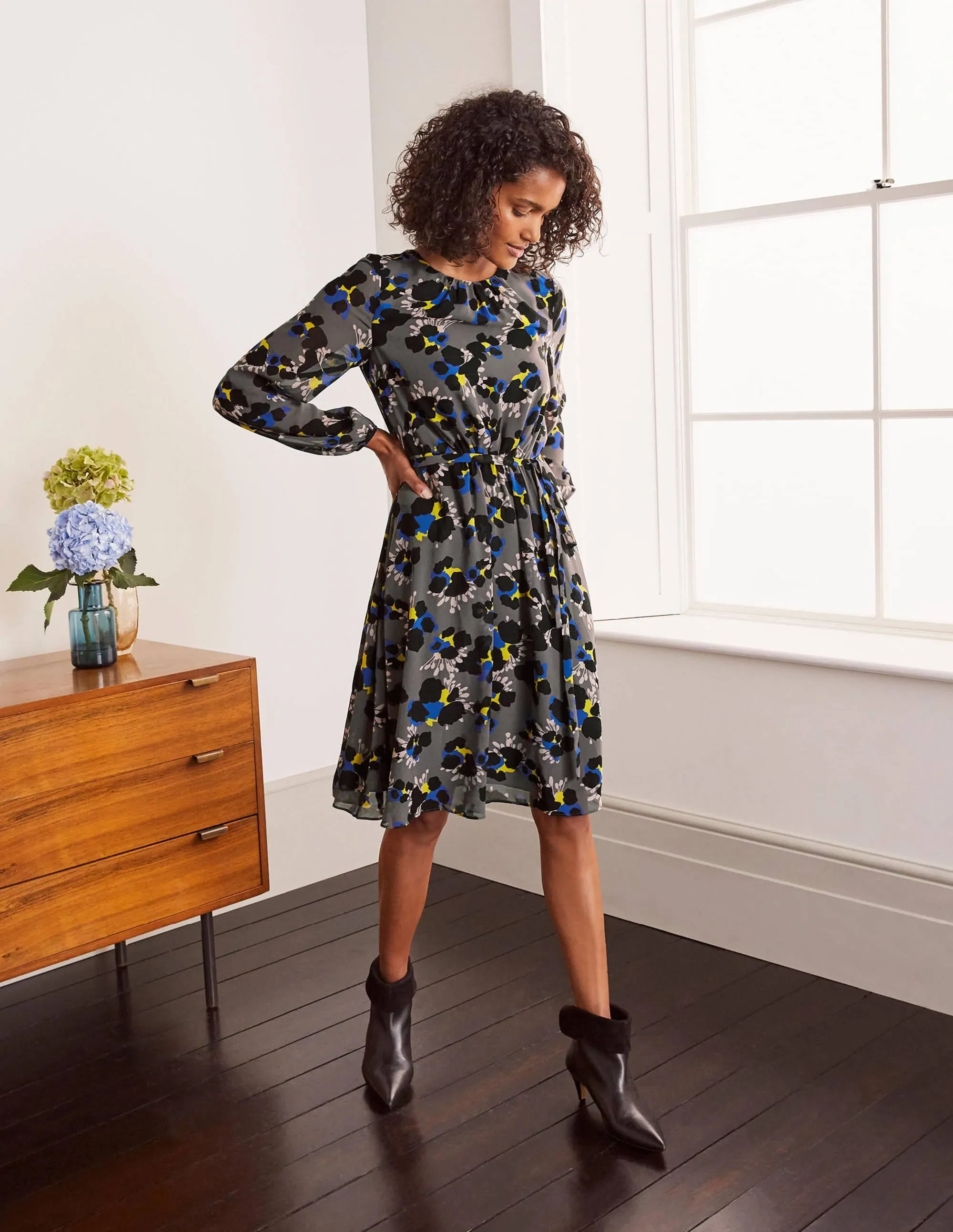 Dorothy Dress-Pewter, Wild Floret