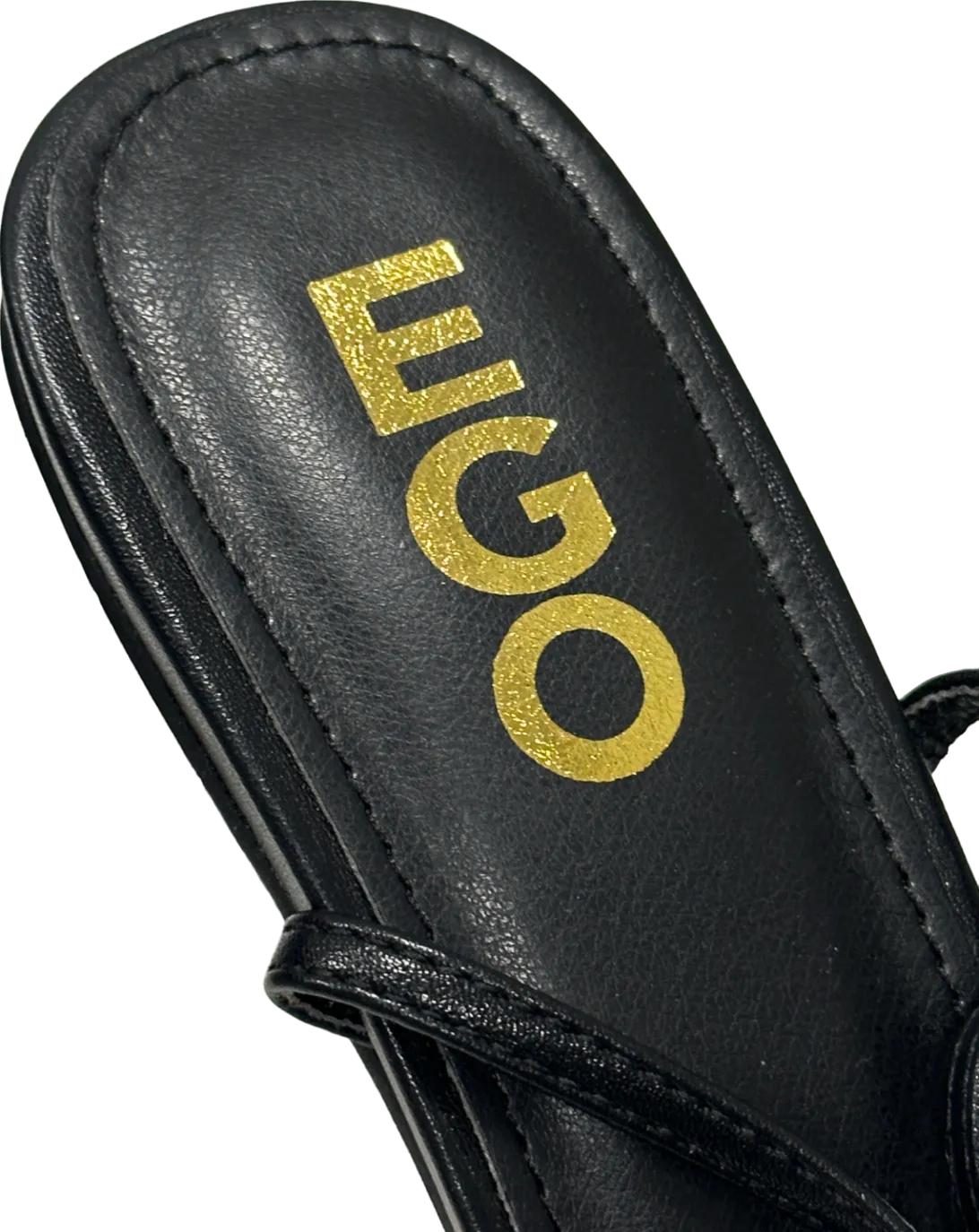 EGO Black Rumi Heeled Sandals UK 8