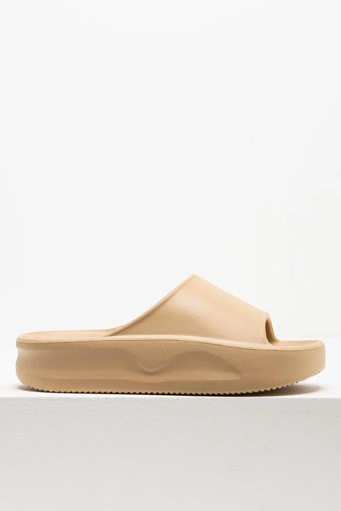 Flatform Sandal Natural