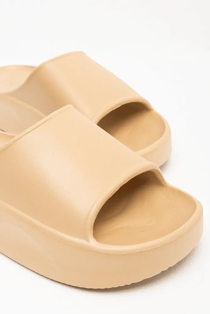 Flatform Sandal Natural