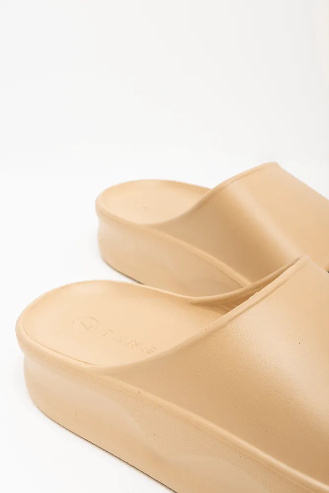 Flatform Sandal Natural