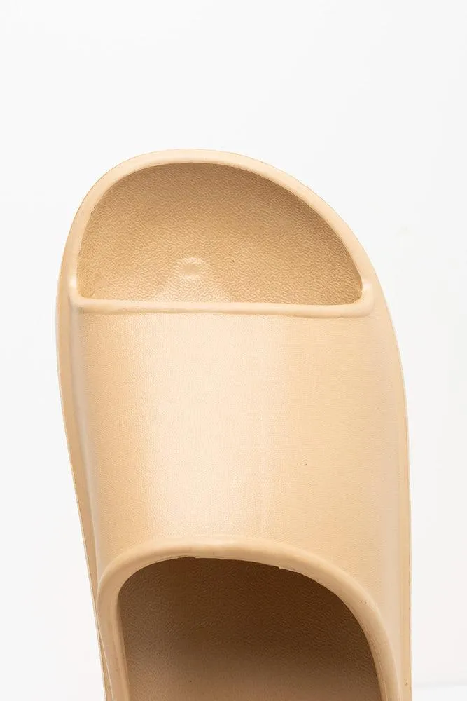 Flatform Sandal Natural