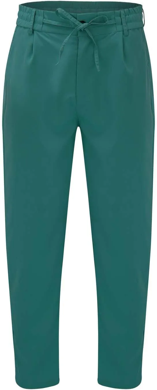 GIERIDUC Mens Casual Pants Relaxed Fit Husky Mens Elastic Waist Casual Mens Black Slim Fit Trousers Best Dress Pants for Men