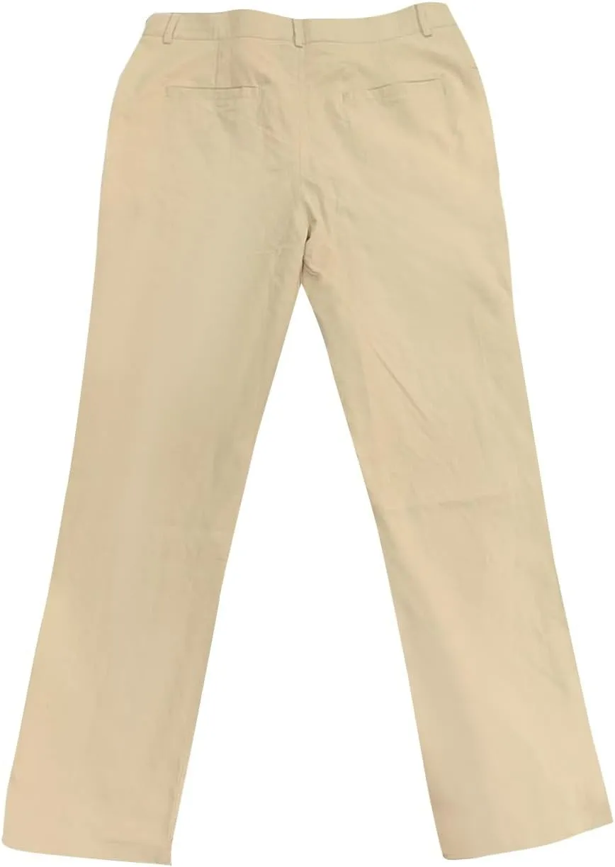 Golf Pants Men Stretch Relaxed Fit Straight Leg Dress Pants Lightweight Business Casual Work Pants with Pockets