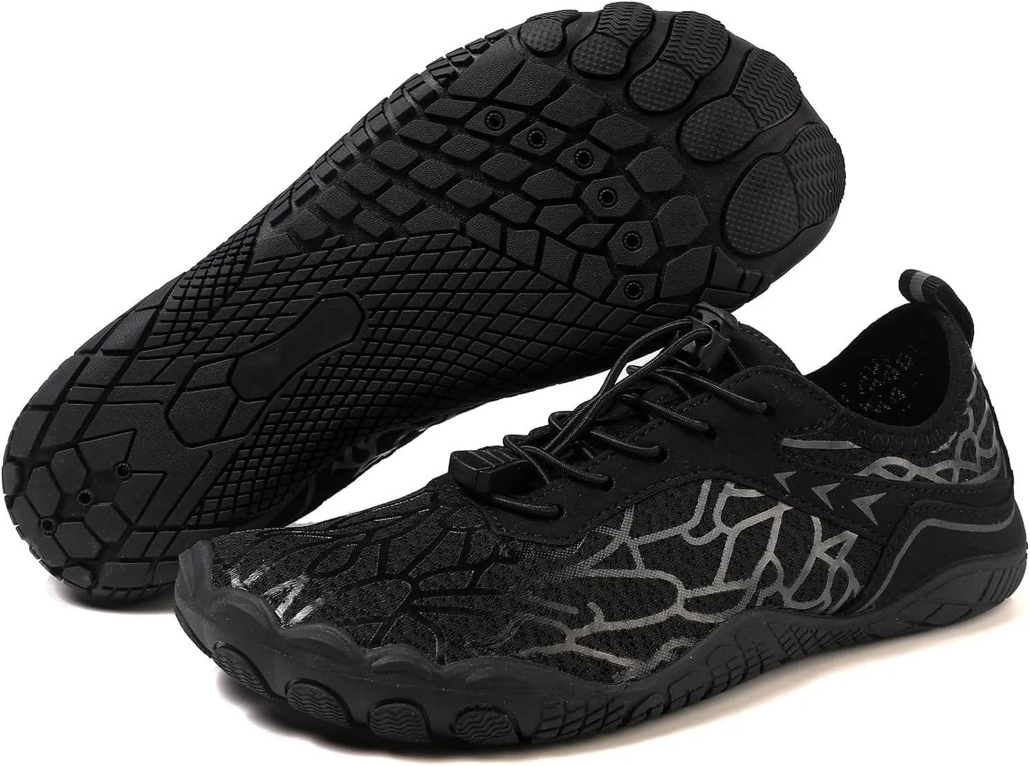 Grounded Barefoot Footwear for Women Men Pro Barefoot Shoes Hike Walking Quick-Dry Aqua Slip-on Sneaker Wide Toe Water Shoe Lightweight Breathable Shoes Waterproof Trail Running Healthy Sneaker