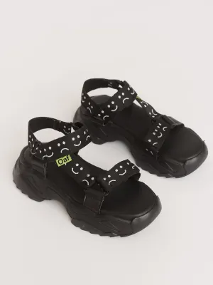 Happy Sad Velcro Sandal