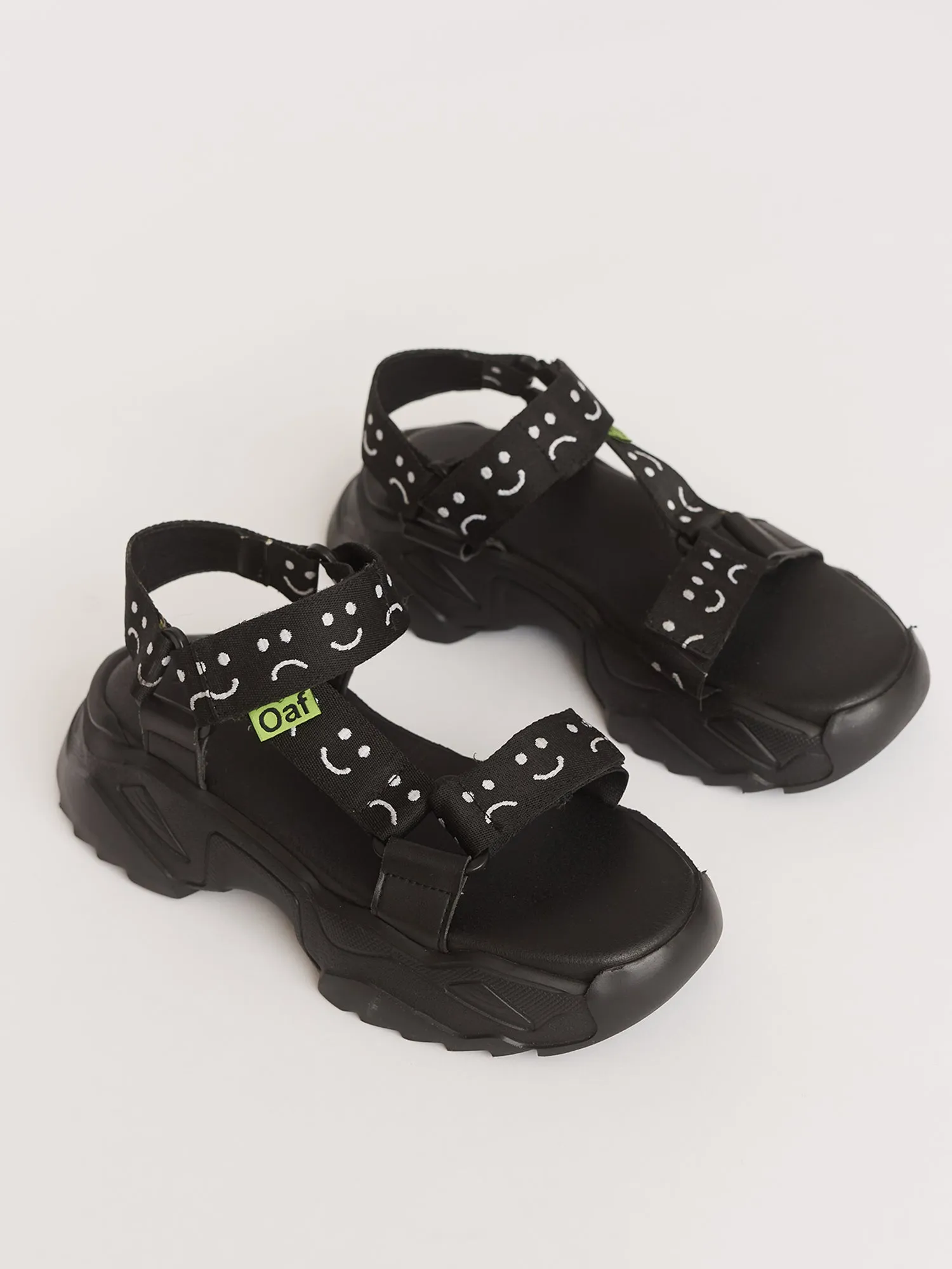 Happy Sad Velcro Sandal