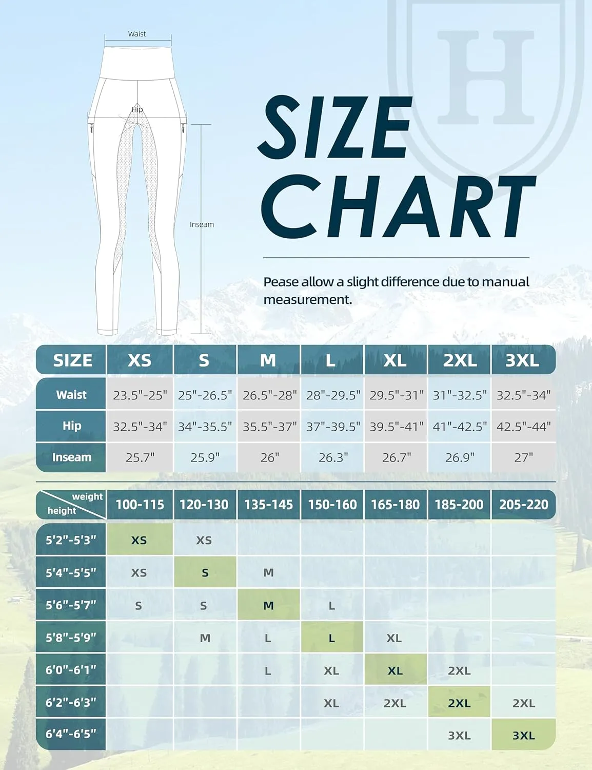 Harrison Howard Women's Full Seat Silicon Grip Equestrian Breeches Horse Riding Tights High Waisted Leggings