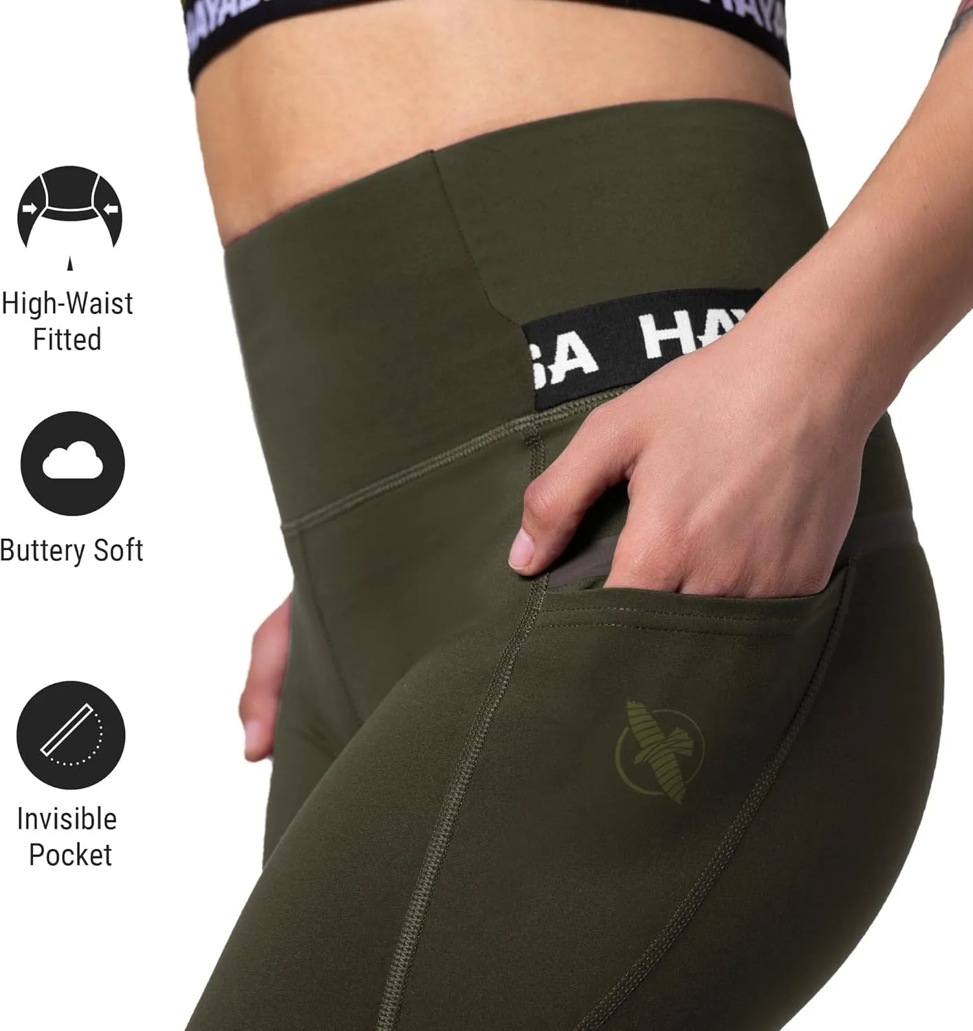Hayabusa Women's High Rise 3/4 Leggings