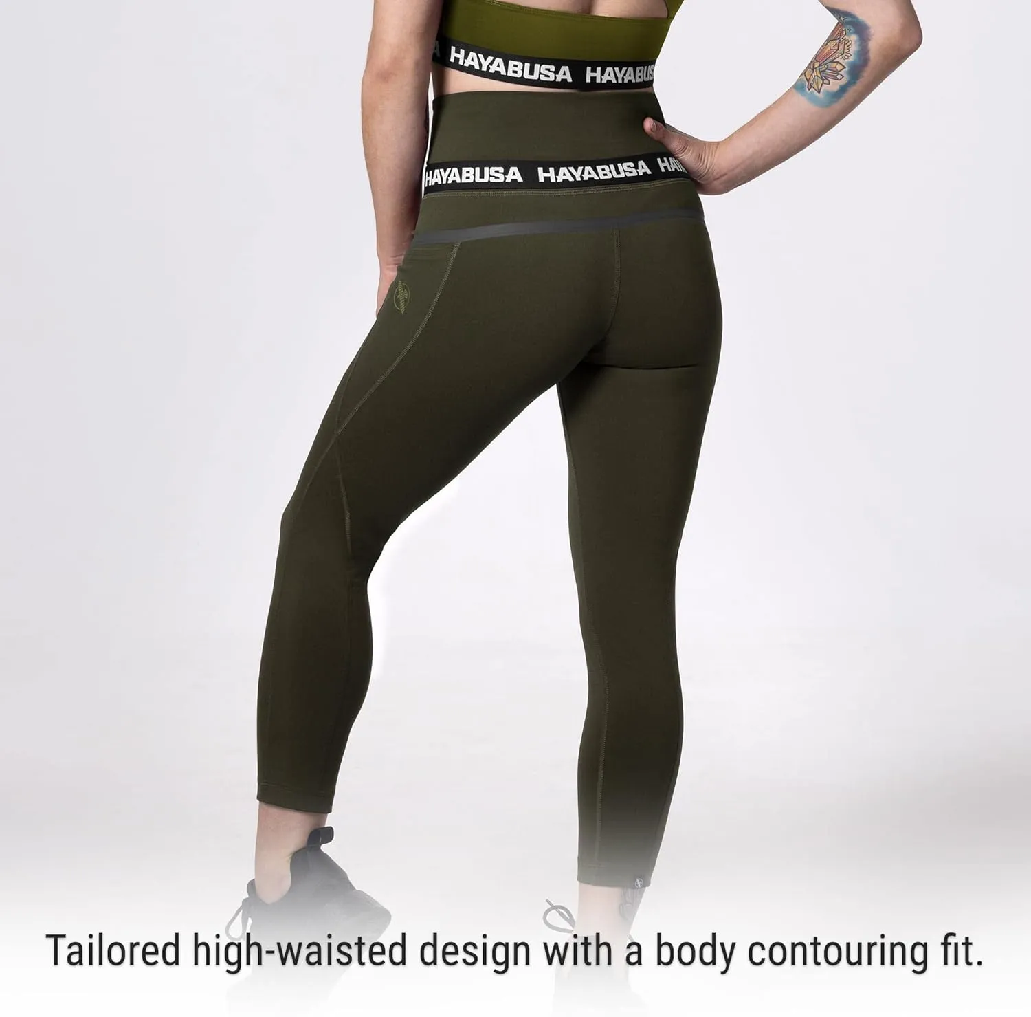 Hayabusa Women's High Rise 3/4 Leggings