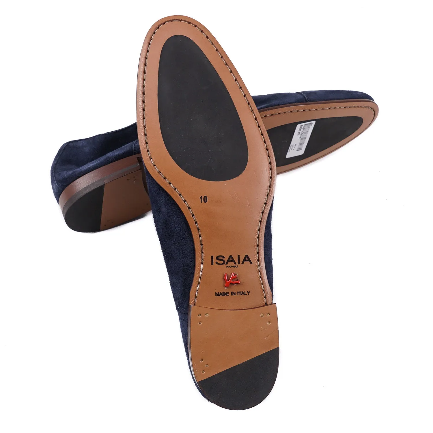 Isaia Lightweight Nappa Suede Oxford