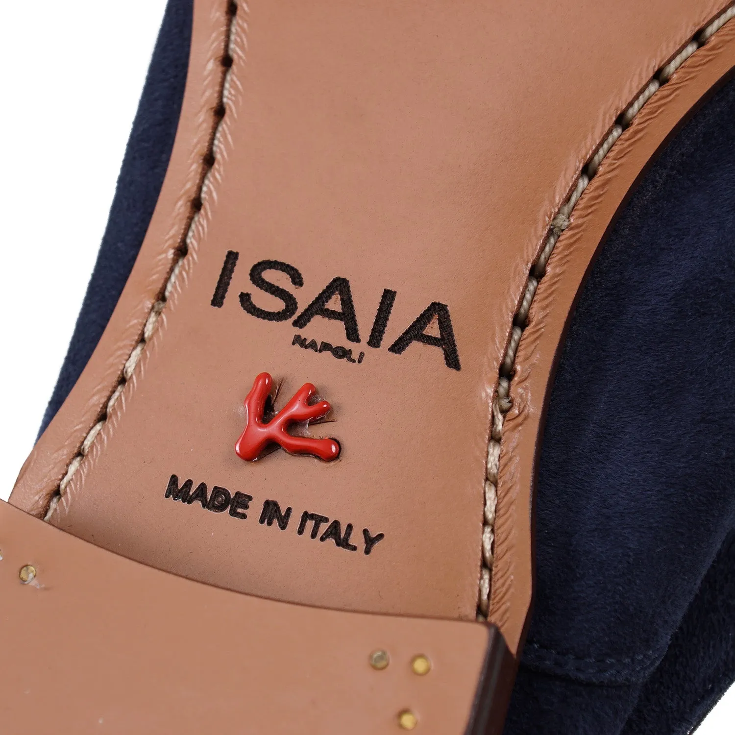 Isaia Lightweight Nappa Suede Oxford
