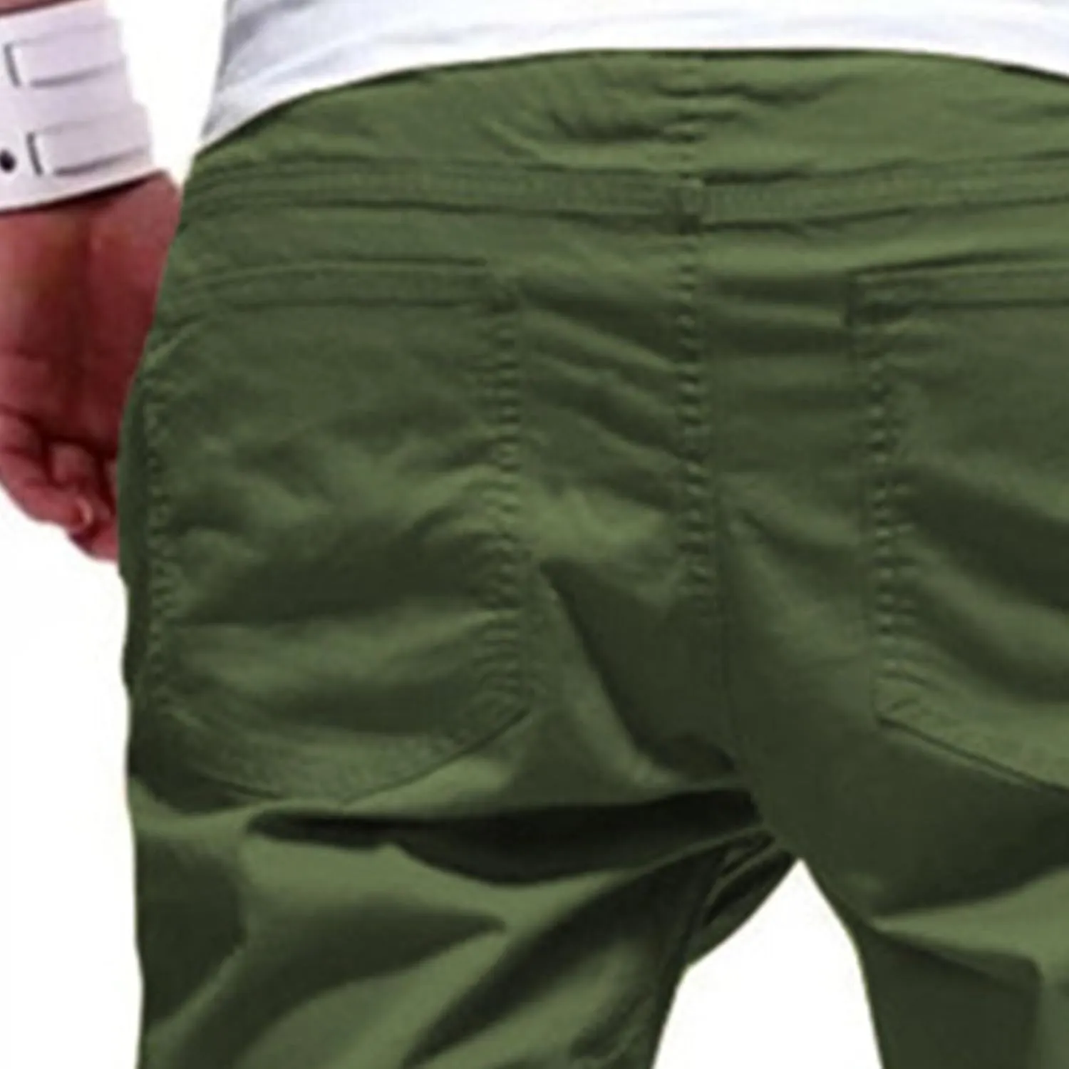 JEShifangjiusu Mens Pants Cargo Joggers Sweatpants Casual Drawstring Beach Outdoor Pant Slim Fit Chino Trousers With Pockets
