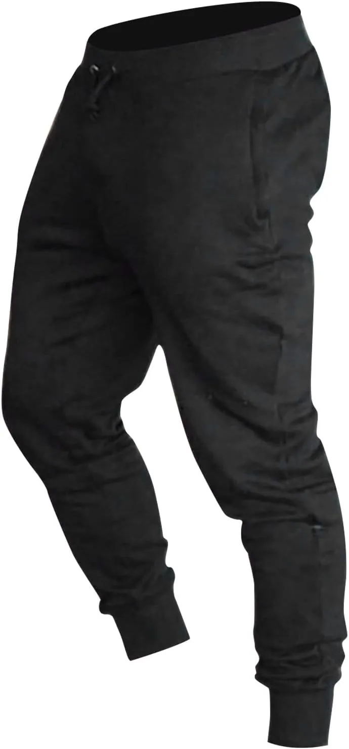 Joggers for Men Cargo,Men's Stretch Active Casual Fleece Pants Slim Fit Regular Pant with Pocket