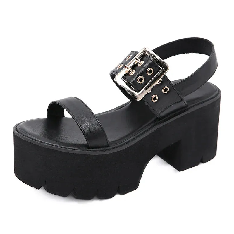 Joskaa 2024 New Chunky Designer Sandals