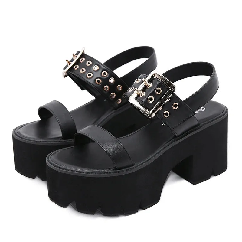 Joskaa 2024 New Chunky Designer Sandals