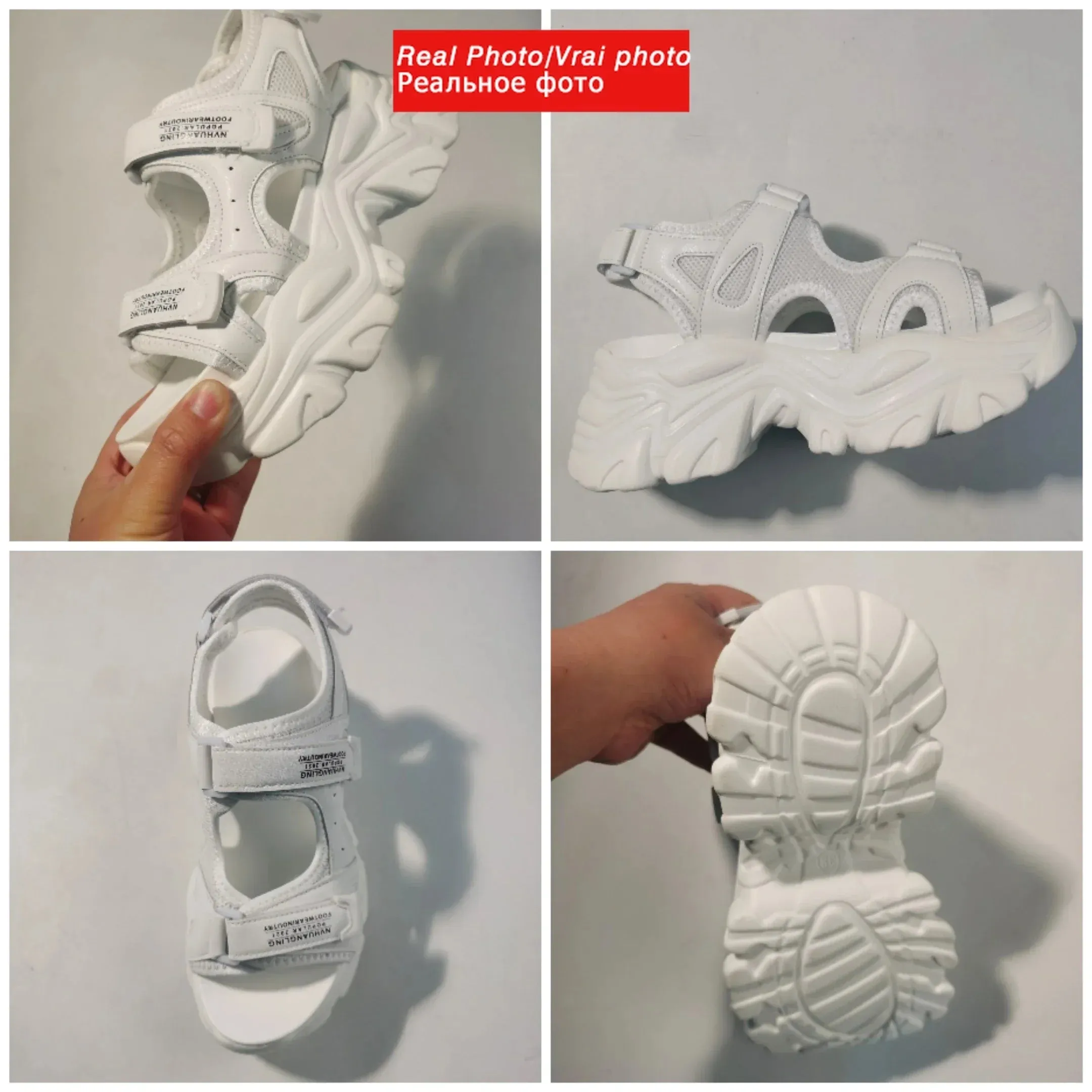 Joskaa 2024 New Cute Comfy Chunky Sandals
