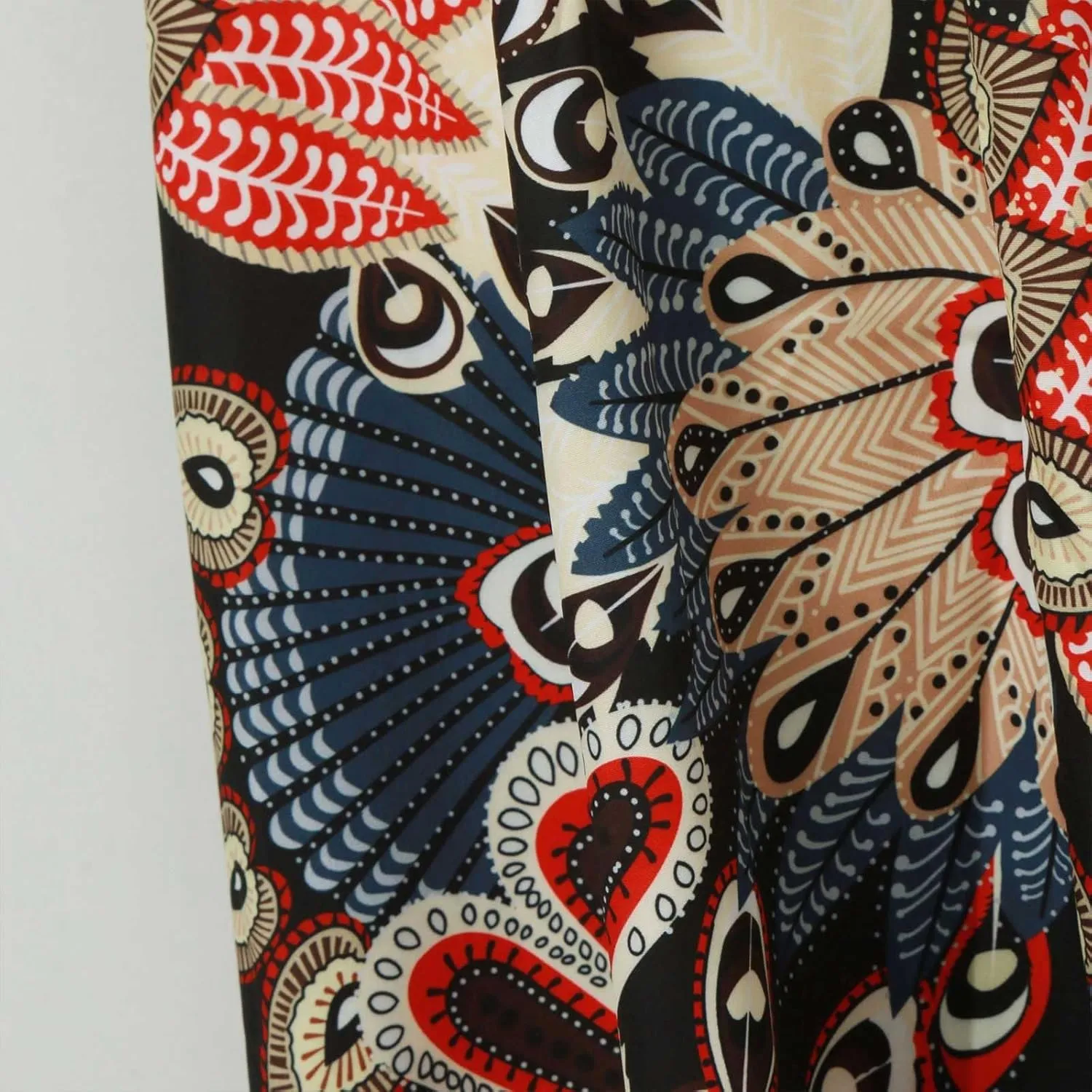 Ladies Boho Maxi Skirts Summer Beach Flowy Tiered High Waist A-Line Skirt Vintage Bohemian Mexico Vacation Outfits for Women