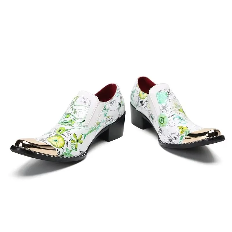LuxeLeather Exotic Slip On Monkstraps