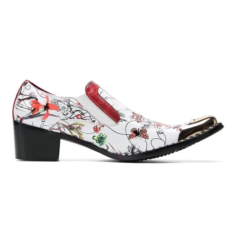 LuxeLeather Exotic Slip On Monkstraps