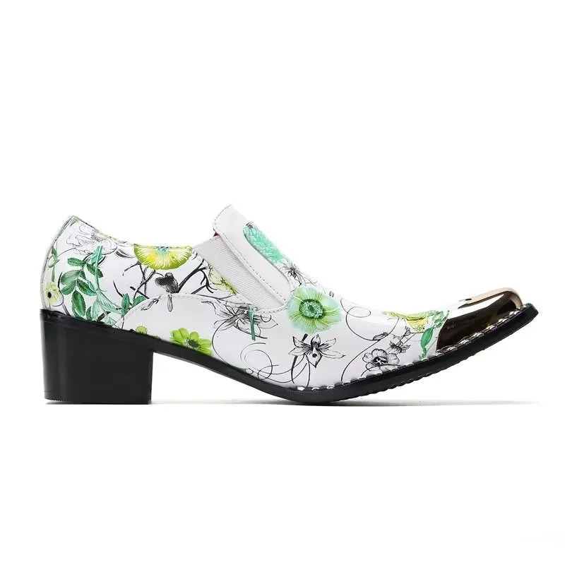 LuxeLeather Exotic Slip On Monkstraps