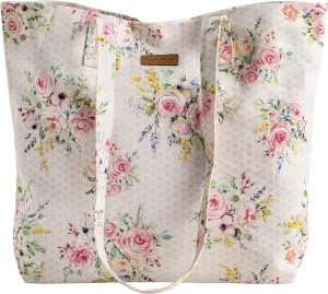 Maison d' Hermine Canvas Tote Bag for Women Cotton Canvas Reusable Shoulder Grocery Bags Bulk with Handle for Shopping Travel