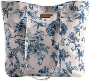 Maison d' Hermine Canvas Tote Bag for Women Cotton Canvas Reusable Shoulder Grocery Bags Bulk with Handle for Shopping Travel