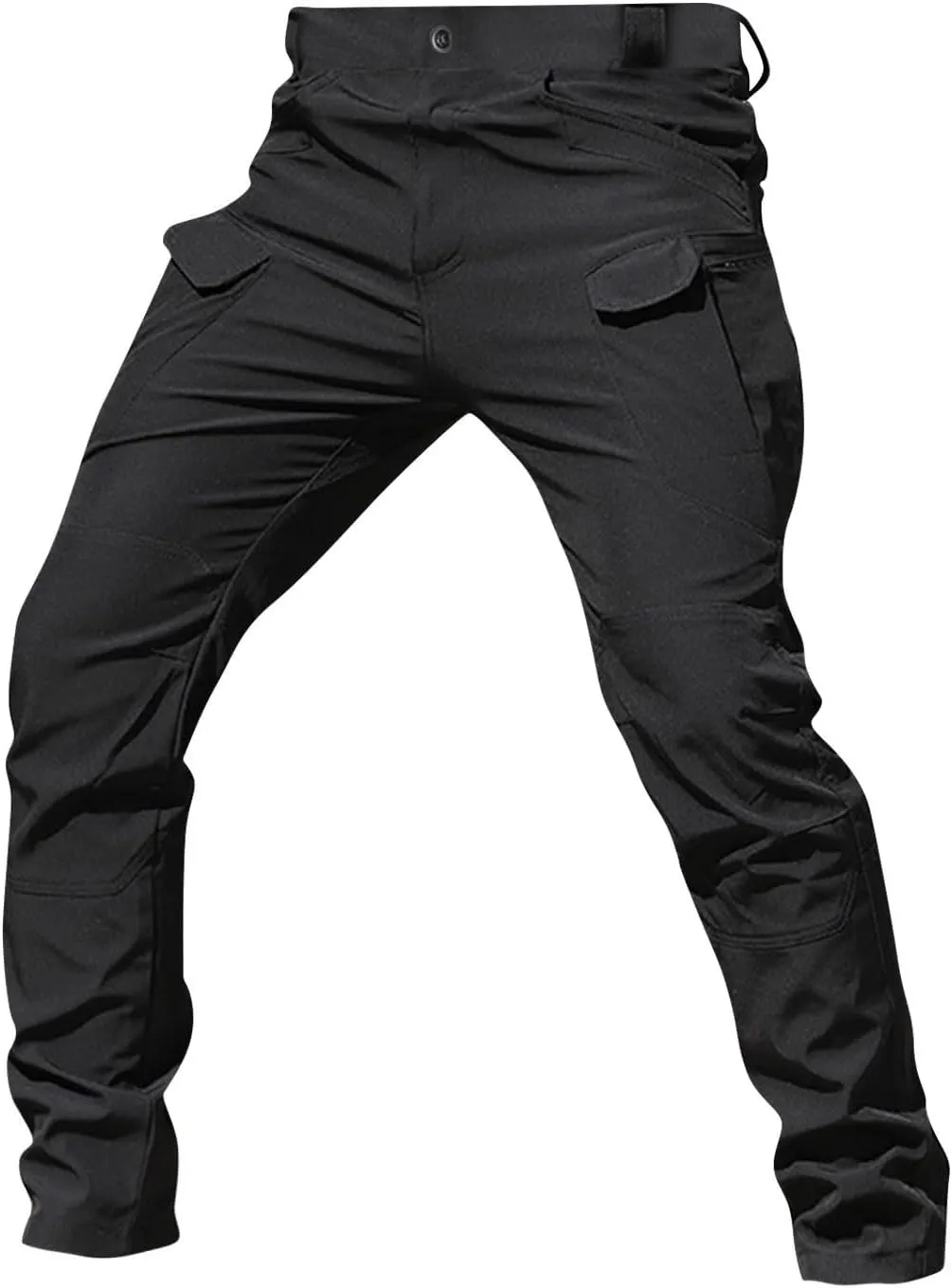 Men Cargo Pants Construction Stretch Pants for Men Multi Pockets Stylish Carpenter Pants Relaxed Fit Tall Trousers