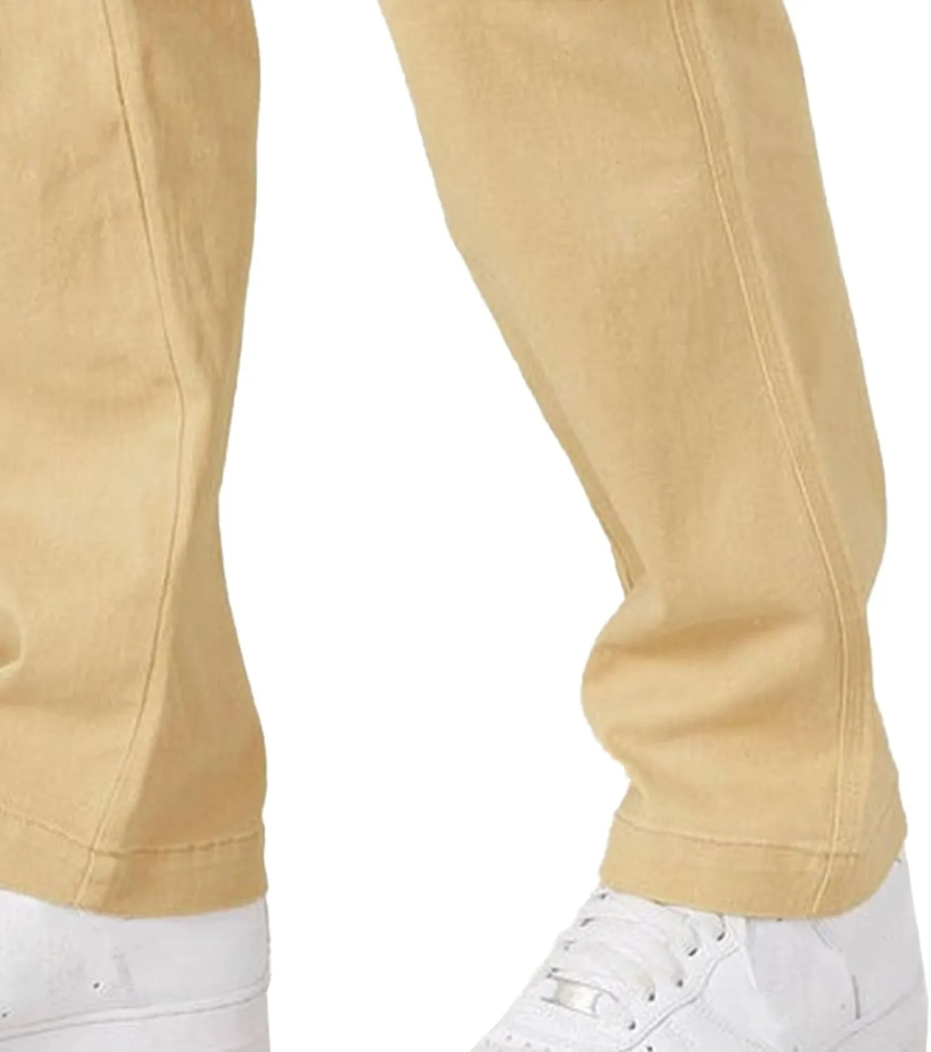 Men's Casual Comfort Baggy Outdoor Pants Straight Leg Twill Cargo Trousers Solid Classic Work Long Sweatpants