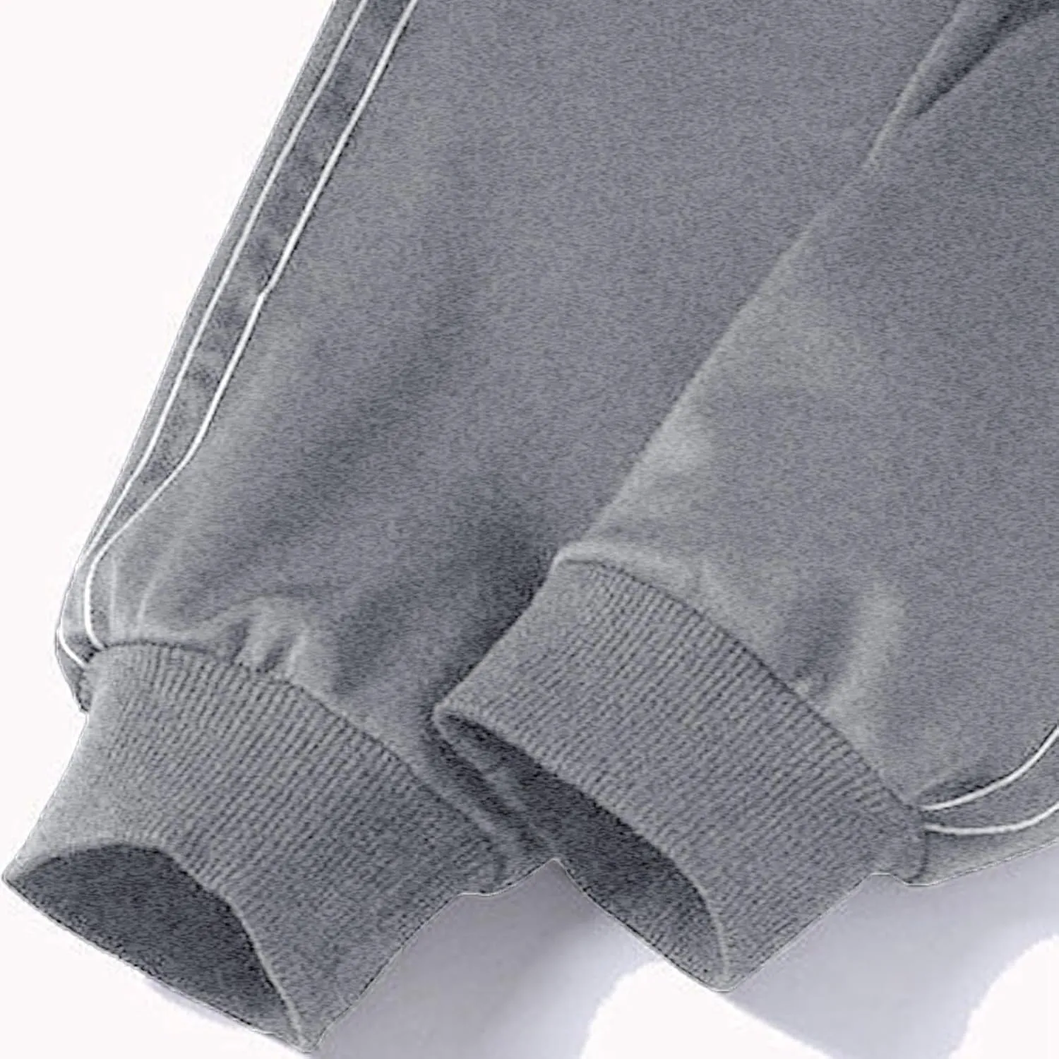 Mens Casual Pants Relaxed Fit Elastic Waist Plus Size Tapered Trousers Lightweight Drawstring Comfy Slacks with Zipper Pocket